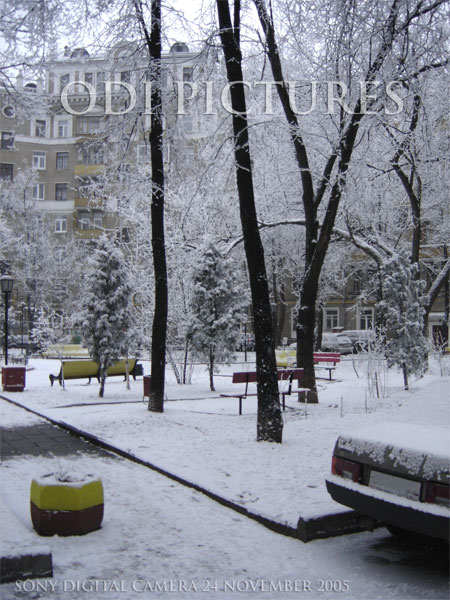 зима в Москве