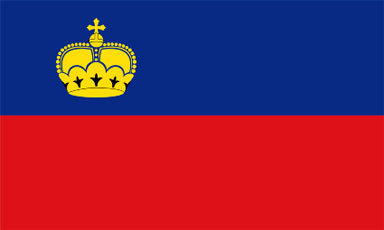 флаг Лихтенштейна