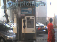 Pay phone in Lissabon / Телефонная будка в Лиссабоне