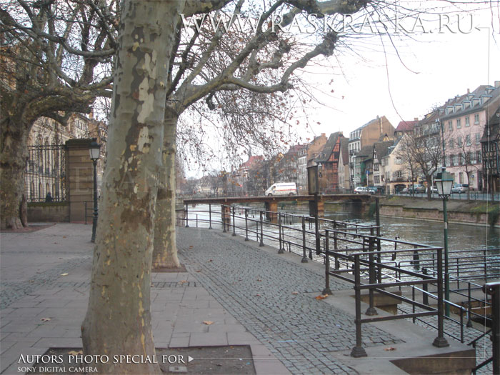 фотография реки в Страсбурге