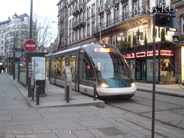 трамвай в Страсбурге / tram in Strasbourg