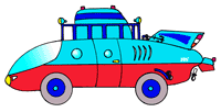 Автомобиль - субмарина / mobile submarine