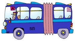 Сочлененный автобус / articulated bus