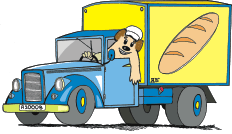 Хлебный фургон / bread van 