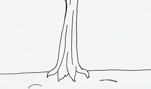 Кисть пони для рисования Brunnen, круглая, натуральное дерево №2